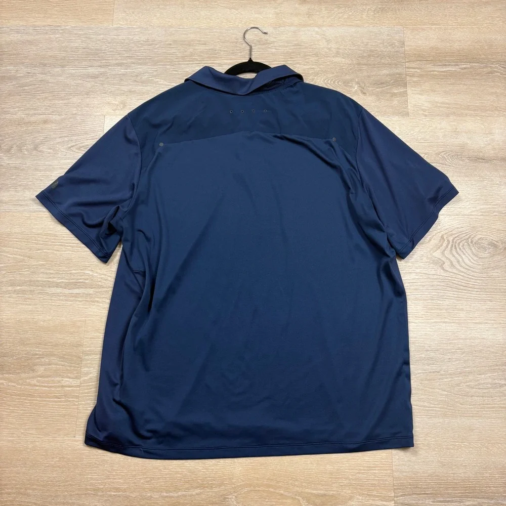 The North Face Short Sleeve Polo Shirt‎ Men's XL Color Navy Blue
